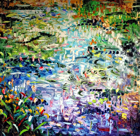 Anime Riflesse - original oil artwork by Antonino Puliafico