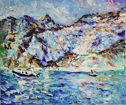 Baia Lucente – original oil painting by Antonino Puliafico
