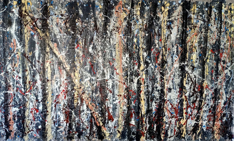Bosco – original enamel painting by Antonino Puliafico