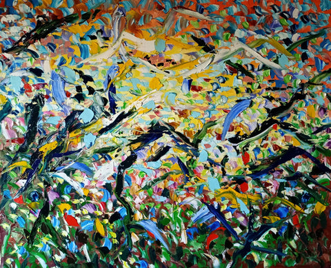 Colline di Luce – original oil painting by Antonino Puliafico