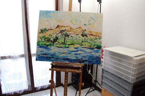 Nilo – additional view of the original artwork by Antonino Puliafico