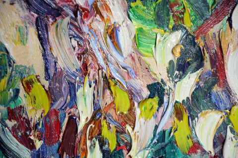 La Coppia di Ulivi – material and colour detail by Antonino Puliafico