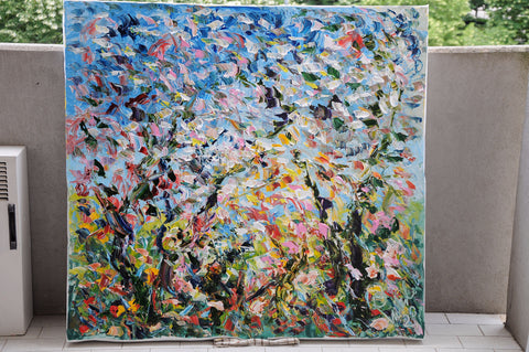 Nel Giardino – close-up detail of texture and colour by Antonino Puliafico