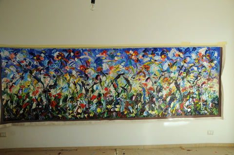 Giardino Fiorito – additional view of the original artwork by Antonino Puliafico