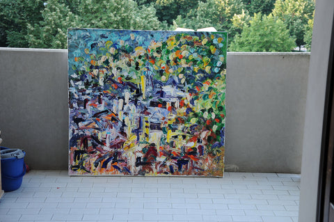 Paese Alpino – full artwork view by Antonino Puliafico