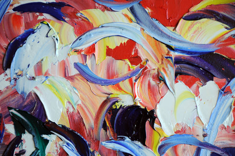 Lilium – additional view of the original artwork by Antonino Puliafico