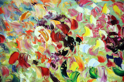 Ciclamini – additional view of the original artwork by Antonino Puliafico