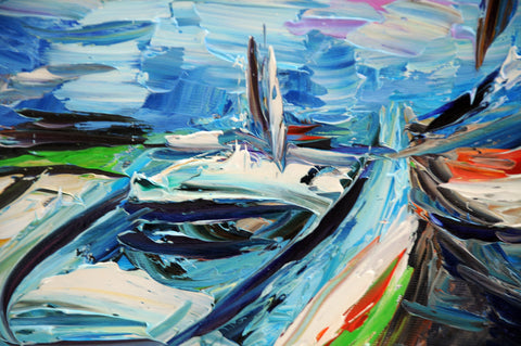 Mondello Porto – material and colour detail by Antonino Puliafico