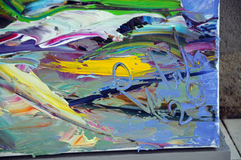 Foglie di Mare – close-up detail of texture and colour by Antonino Puliafico