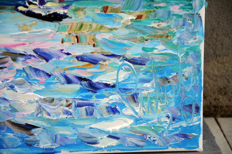 Baia Lucente – expressive surface and gesture detail by Antonino Puliafico