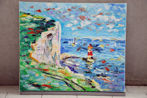 Scoglio e Faro – full artwork view by Antonino Puliafico