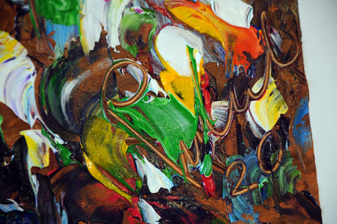 Essenza Fiorita – additional view of the original artwork by Antonino Puliafico