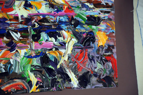 Tramonto Occidentale – material and colour detail by Antonino Puliafico