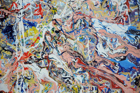 Brusio di Voci – material and colour detail by Antonino Puliafico