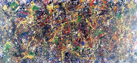 Elementi Primordiali – original enamel painting by Antonino Puliafico