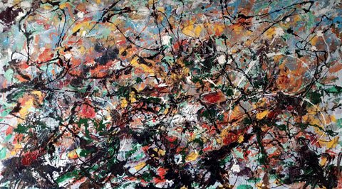 Fiorellini – original enamel painting by Antonino Puliafico