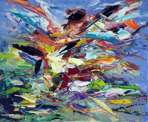 Foglie di Mare – original oil painting by Antonino Puliafico