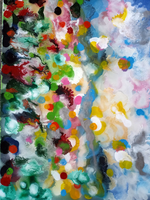 Cielo Spray - additional close-up of the original artwork by Antonino Puliafico