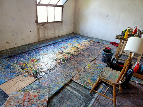 Fiori Dripping – full artwork view by Antonino Puliafico