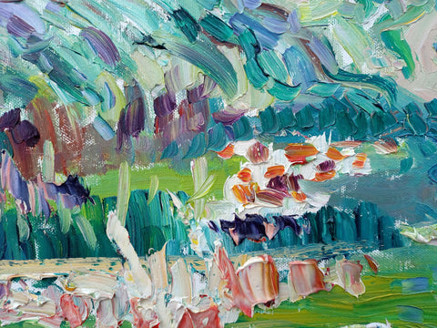Additional artwork detail of Ulivi e Tindari by Antonino Puliafico
