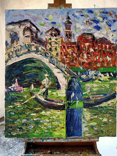 Venezia Rialto – full artwork view by Antonino Puliafico
