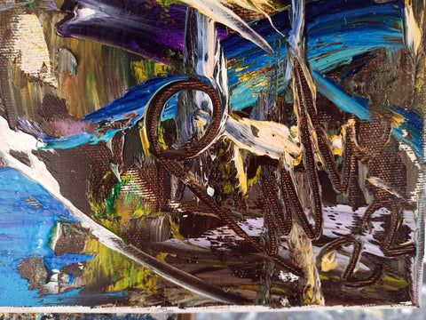 Oltre il Canale – material and colour detail by Antonino Puliafico