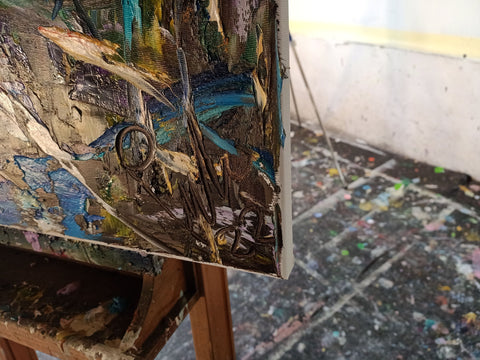 Oltre il Canale – additional view of the original artwork by Antonino Puliafico