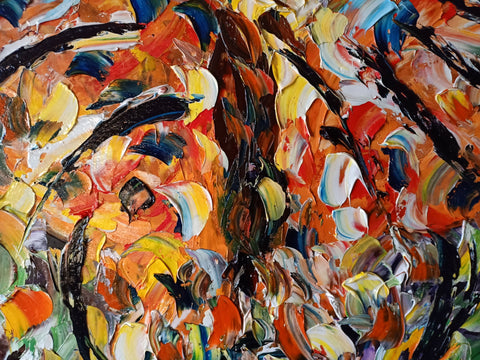 Falena – additional view of the original artwork by Antonino Puliafico