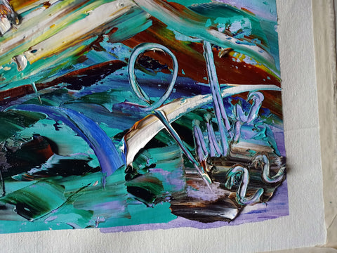 Alito di Mare – colour and material detail by Antonino Puliafico
