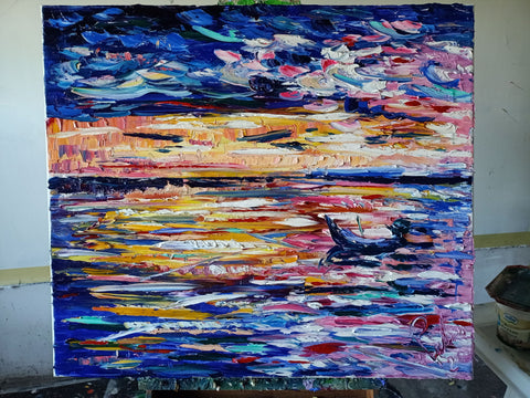 Abbandonarsi al Crepuscolo – full artwork view by Antonino Puliafico