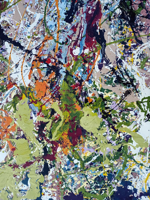 Custodi del Tempo - material and colour detail by Antonino Puliafico