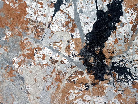 Secco - additional close-up of the original artwork by Antonino Puliafico