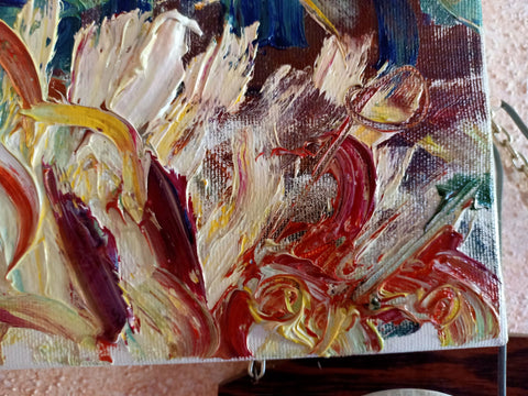 Rocce Largimusco - surface and expressive gesture detail by Antonino Puliafico