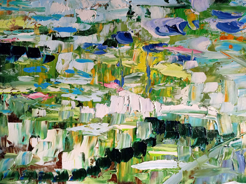 Anime Riflesse - close-up detail of texture and colour by Antonino Puliafico