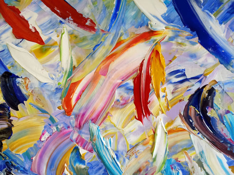Musica Oltremare – artwork detail showing surface depth and gesture by Antonino Puliafico