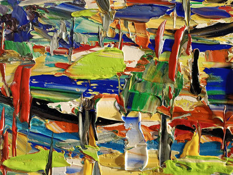 Pesca di Luce – additional detail of the original painting by Antonino Puliafico