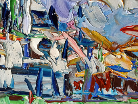 Additional artwork detail of Lungo il Canale by Antonino Puliafico