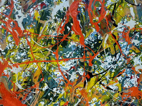 Textural detail of Arancia Splash by Antonino Puliafico