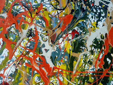 Colour detail of Arancia Splash by Antonino Puliafico