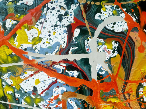 Surface detail of Arancia Splash by Antonino Puliafico