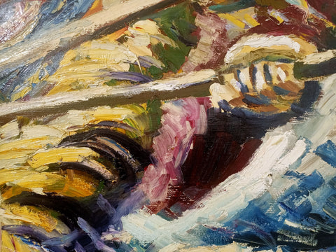 Colour detail of La Mattanza by Antonino Puliafico