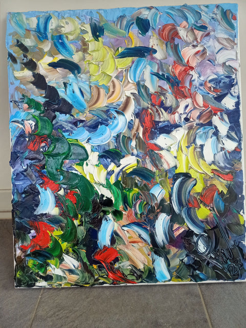 Full artwork view of Sbuffo di Azzurro by Antonino Puliafico