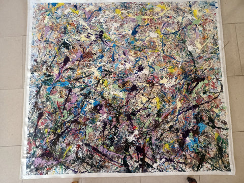 Echi di Stelle Lontane – additional detail of the original painting by Antonino Puliafico
