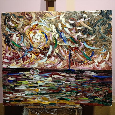 Il canto del vento al tramonto