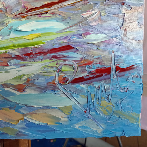 Specchio al tramonto