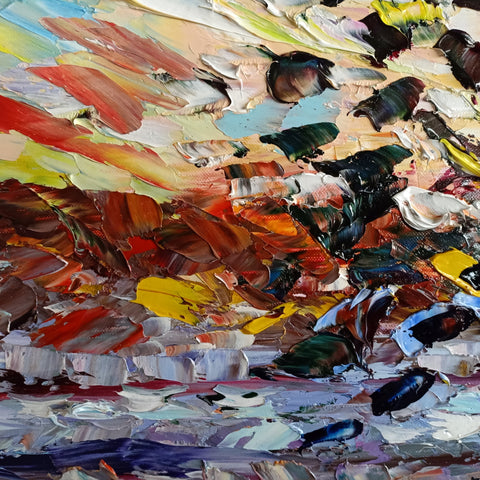 Specchio al tramonto