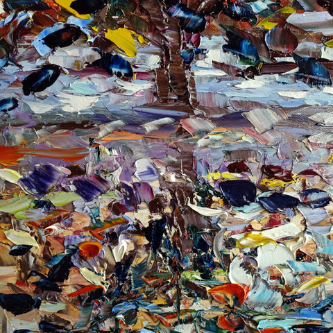 Specchio al tramonto