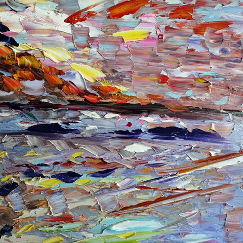 Specchio al tramonto