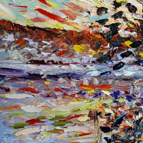 Specchio al tramonto