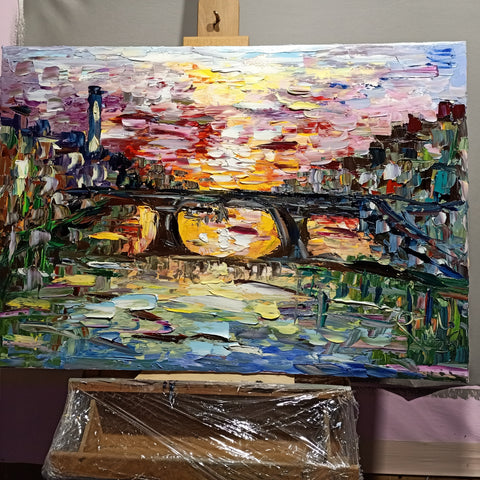 Passaggio al tramonto